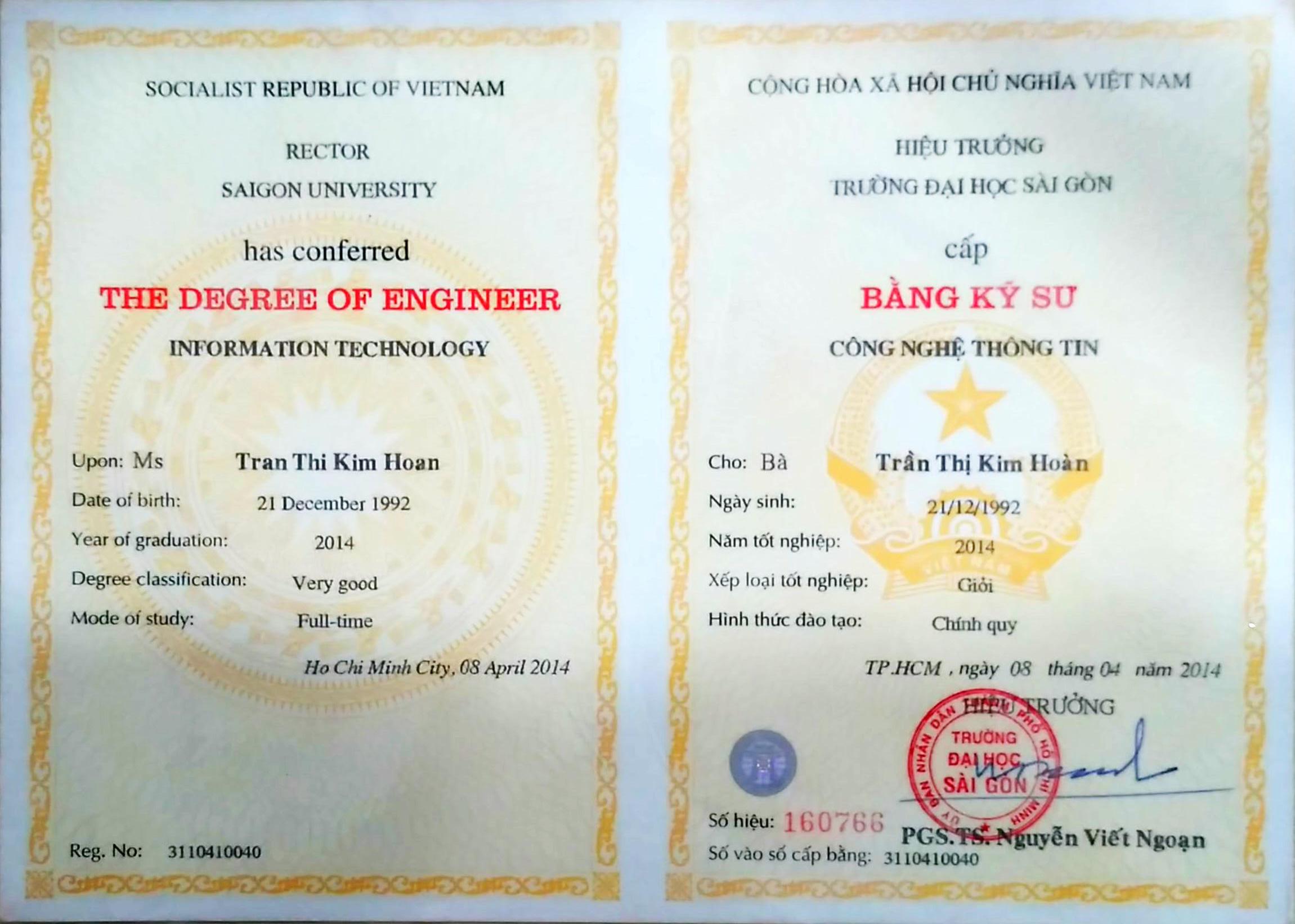Bachelor of Engineering