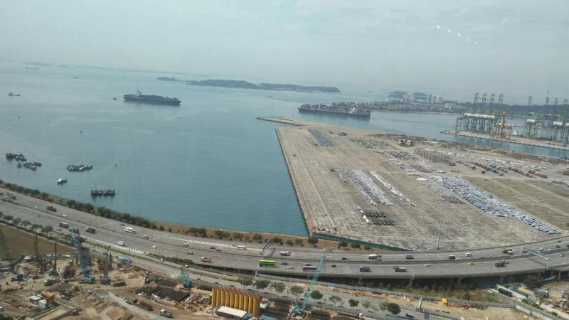 Grab Marina One Office View