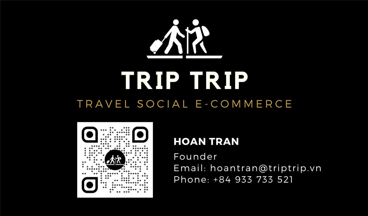 Trip Trip Name Card Back